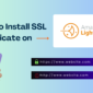 Secure your Lightsail WordPress instance with free Let's Encrypt SSL certificates